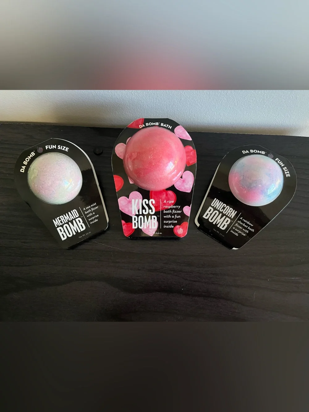 Pink Kiss Bath Bomb - Fun Size Women Bath & Body